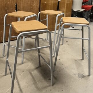 Vintage School Lab Stool Nine Available
