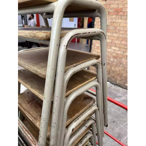 Vintage School Lab Stool Several Available