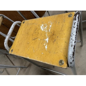 Vintage School Lab Stool Several Available