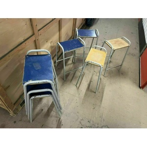 Vintage School Lab Stool Sixteen Available