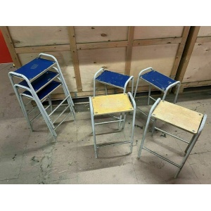 Vintage School Lab Stool Sixteen Available