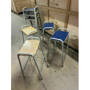 Vintage School Lab Stool Sixteen Available