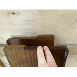 Vintage Solid Wood Iroko Shelving Units Ex School 1960s