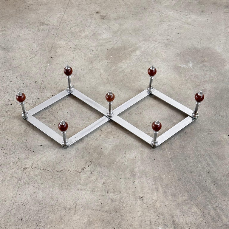 Wall-Mounted Coat Rack Mod. AT4 by Luigi Caccia Dominioni for Azucena, 1960s
