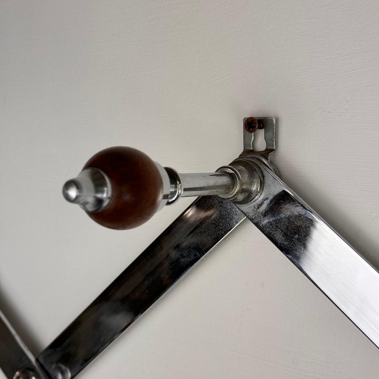 Wall-Mounted Coat Rack Mod. AT4 by Luigi Caccia Dominioni for Azucena, 1960s