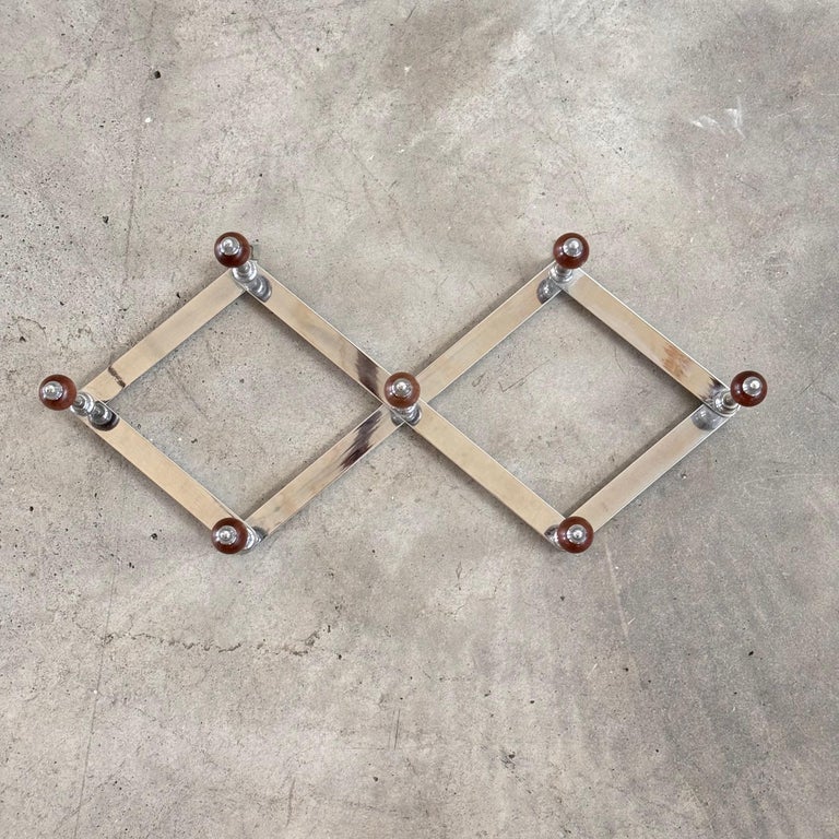 Wall-Mounted Coat Rack Mod. AT4 by Luigi Caccia Dominioni for Azucena, 1960s