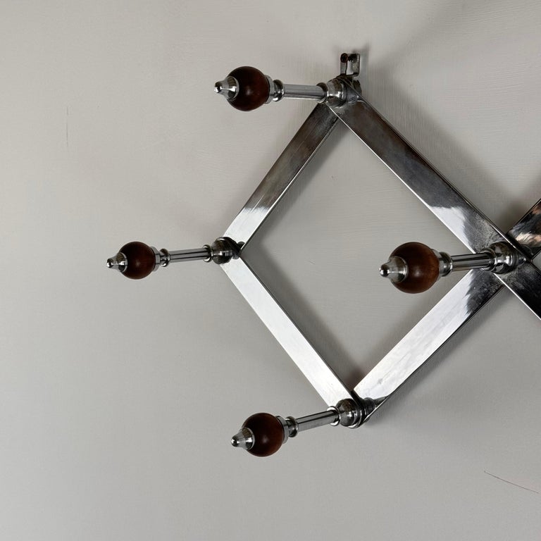 Wall-Mounted Coat Rack Mod. AT4 by Luigi Caccia Dominioni for Azucena, 1960s