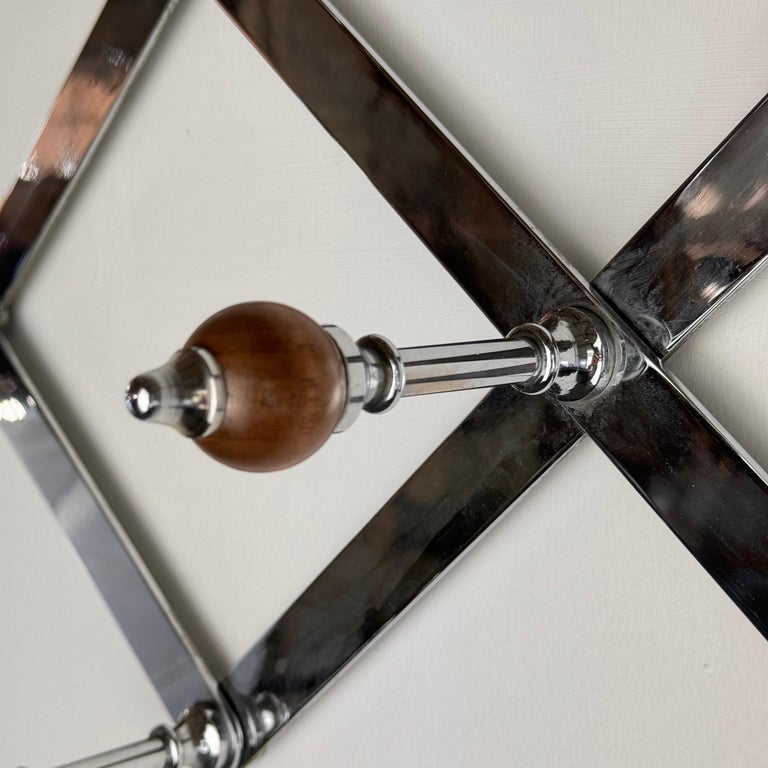 Wall-Mounted Coat Rack Mod. AT4 by Luigi Caccia Dominioni for Azucena, 1960s