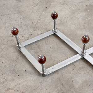 Wall-Mounted Coat Rack Mod. AT4 by Luigi Caccia Dominioni for Azucena, 1960s