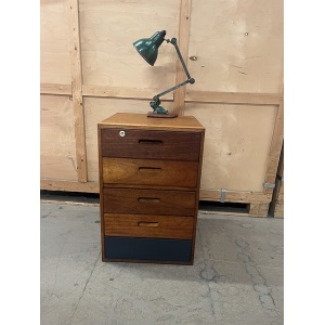 Wooden Filing Cabinet Ex School Industrial Design