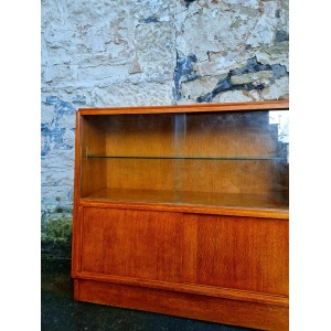G Plan Brandon Range Oak Display Cabinet Mid Century Vintage Retro Storage Furniture