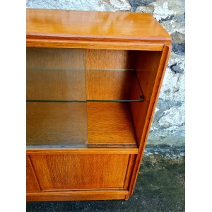 G Plan Brandon Range Oak Display Cabinet Mid Century Vintage Retro Storage Furniture