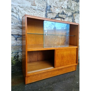 G Plan Brandon Range Oak Display Cabinet Mid Century Vintage Retro Storage Furniture