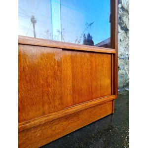 G Plan Brandon Range Oak Display Cabinet Mid Century Vintage Retro Storage Furniture