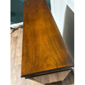 1930's Walnut Display Cabinet / Bookcase