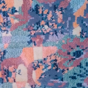 1990s Gorgeous Rug by Giorgetto Giugiaro for Paracchi. Pure wool. Made in Italy
