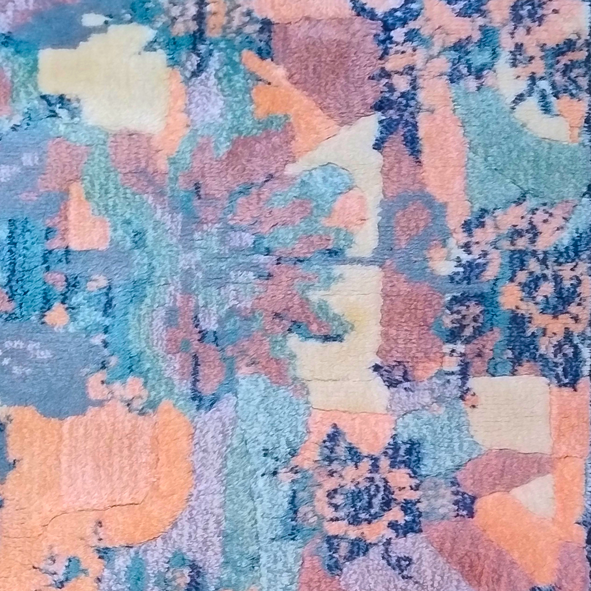 1990s Gorgeous Rug by Giorgetto Giugiaro for Paracchi. Pure wool. Made in Italy