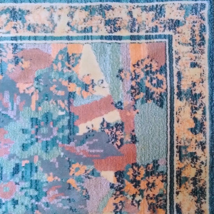 1990s Gorgeous Rug by Giorgetto Giugiaro for Paracchi. Pure wool. Made in Italy
