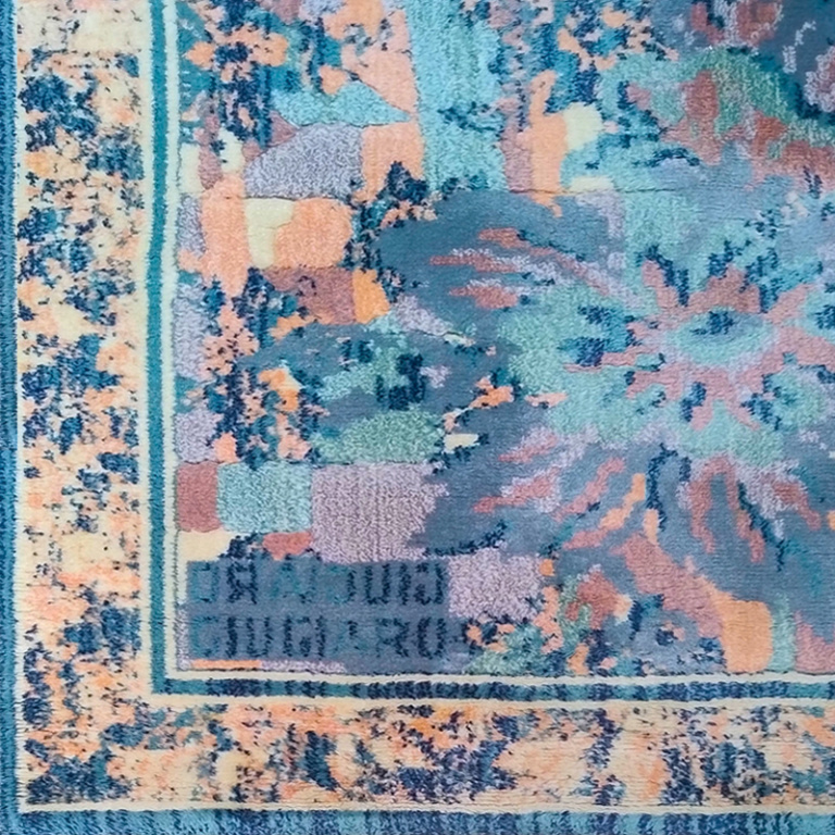 1990s Gorgeous Rug by Giorgetto Giugiaro for Paracchi. Pure wool. Made in Italy - Image 10