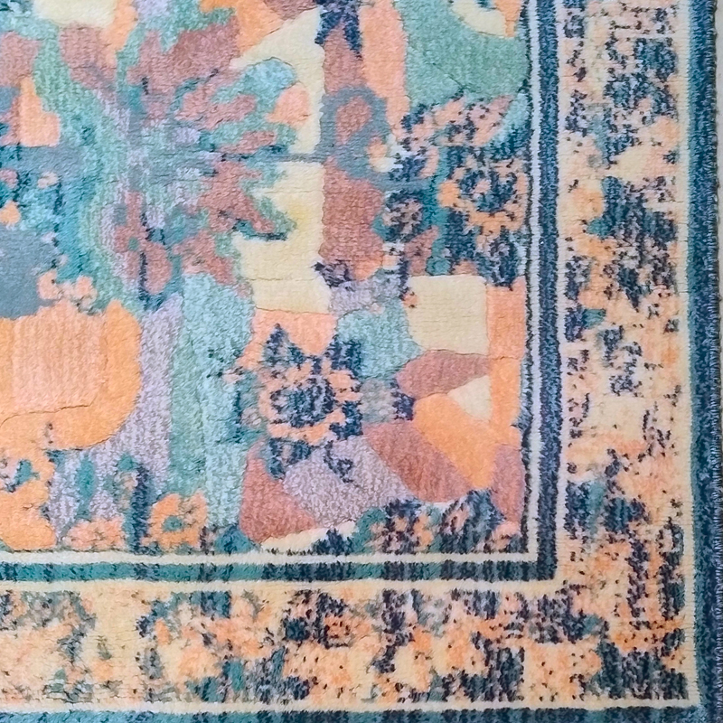 1990s Gorgeous Rug by Giorgetto Giugiaro for Paracchi. Pure wool. Made in Italy