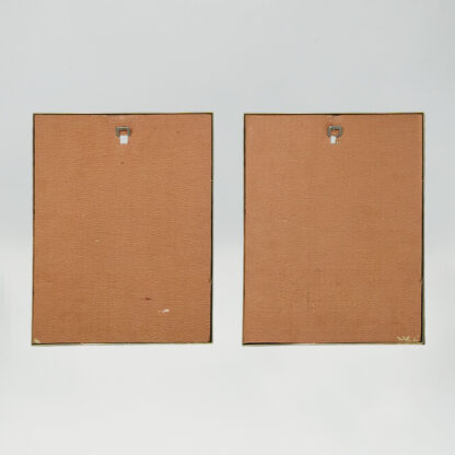 1980s Pair Of Framed Prints "Glam Girl" by Ferraro - Image 8