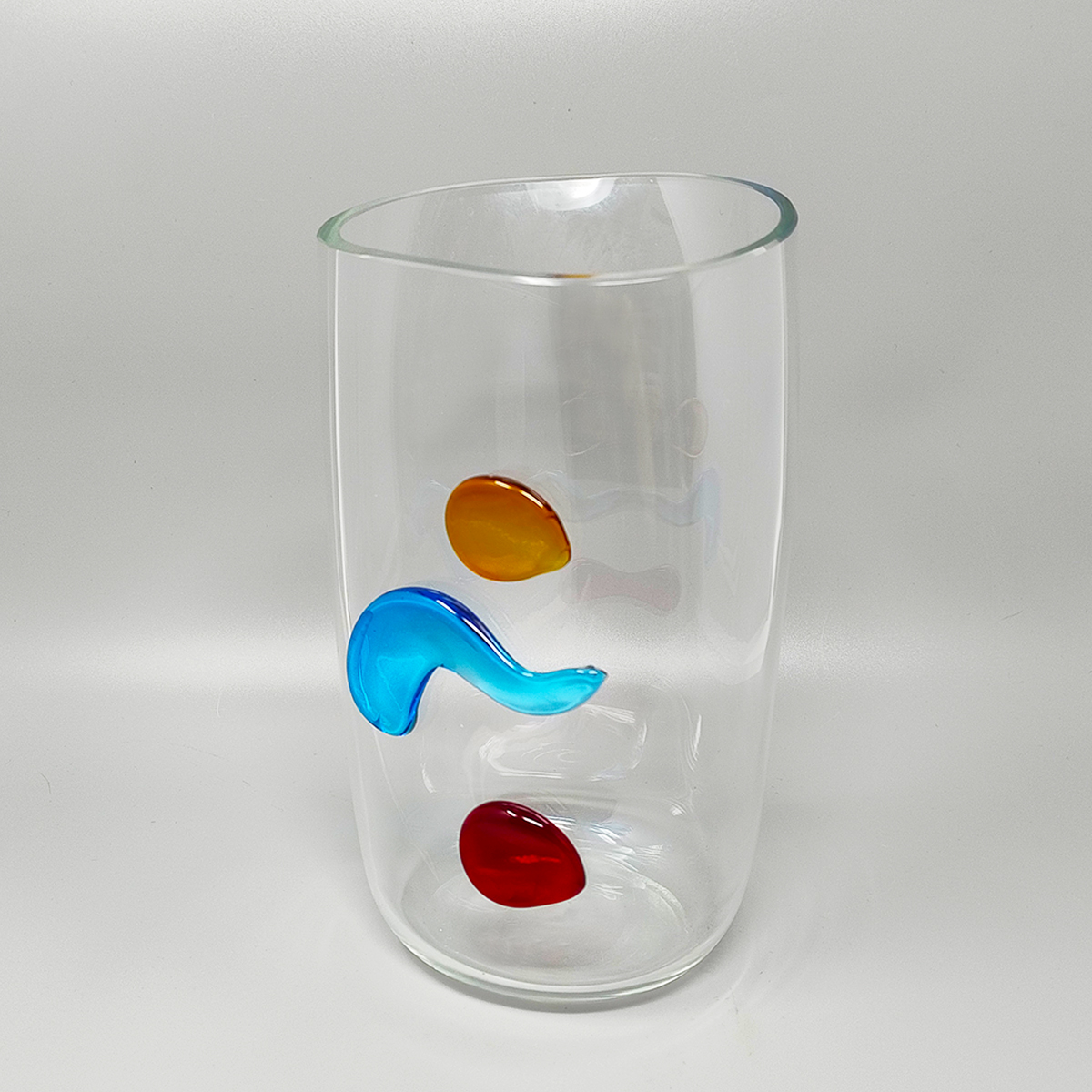 1990s Astonishing Vase by Alfredo Barbini. Made in Italy