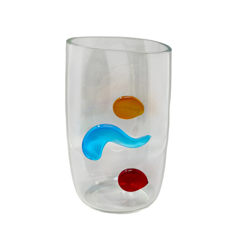 1990s Astonishing Vase by Alfredo Barbini. Made in Italy