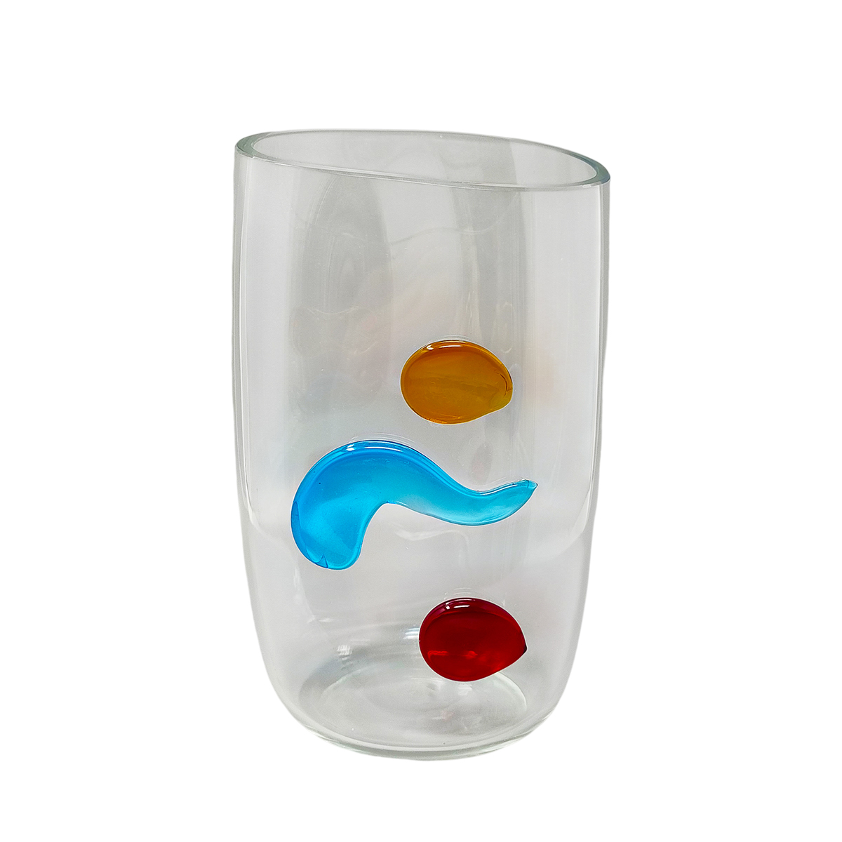 1990s Astonishing Vase by Alfredo Barbini. Made in Italy