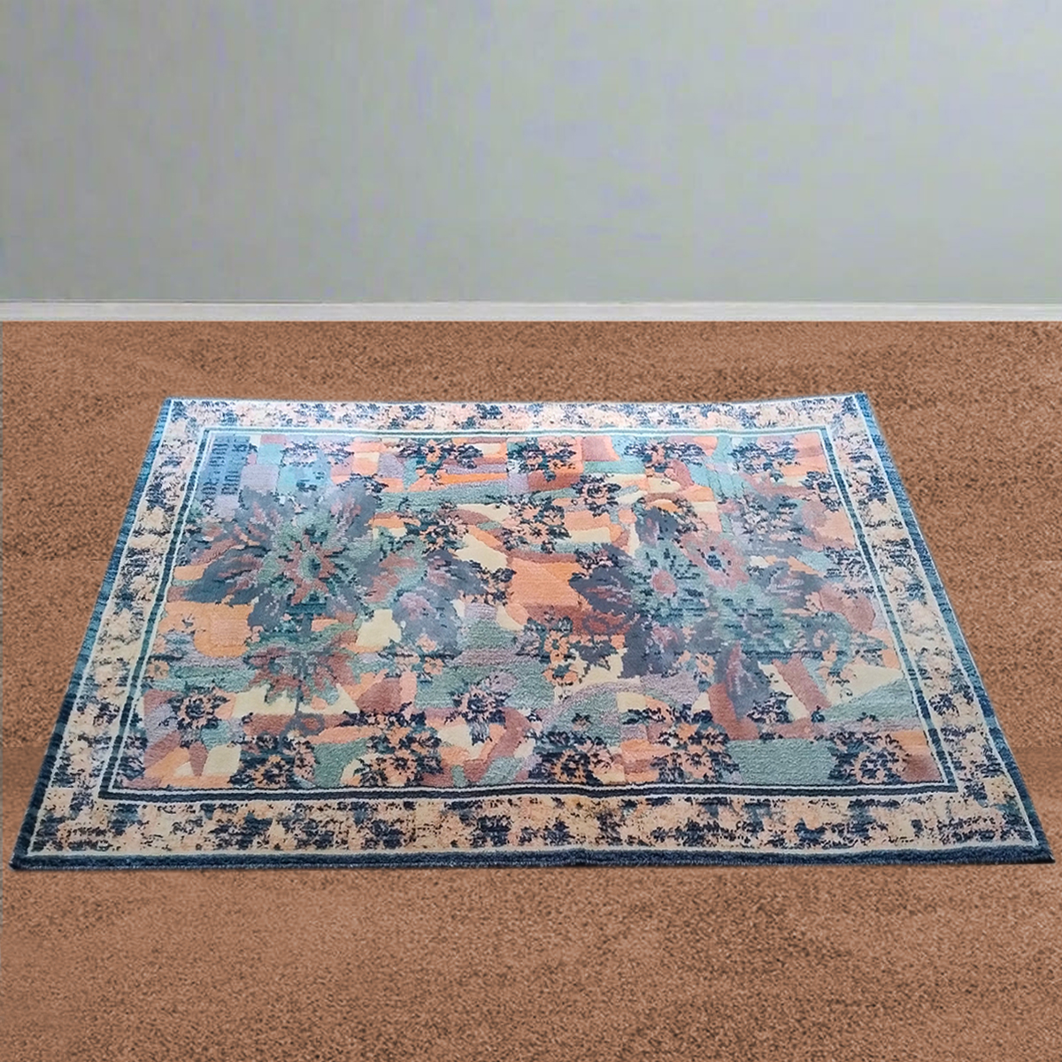1990s Gorgeous Rug by Giorgetto Giugiaro for Paracchi. Pure wool. Made in Italy