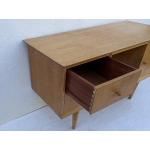 Mid Century Light Oak Desk