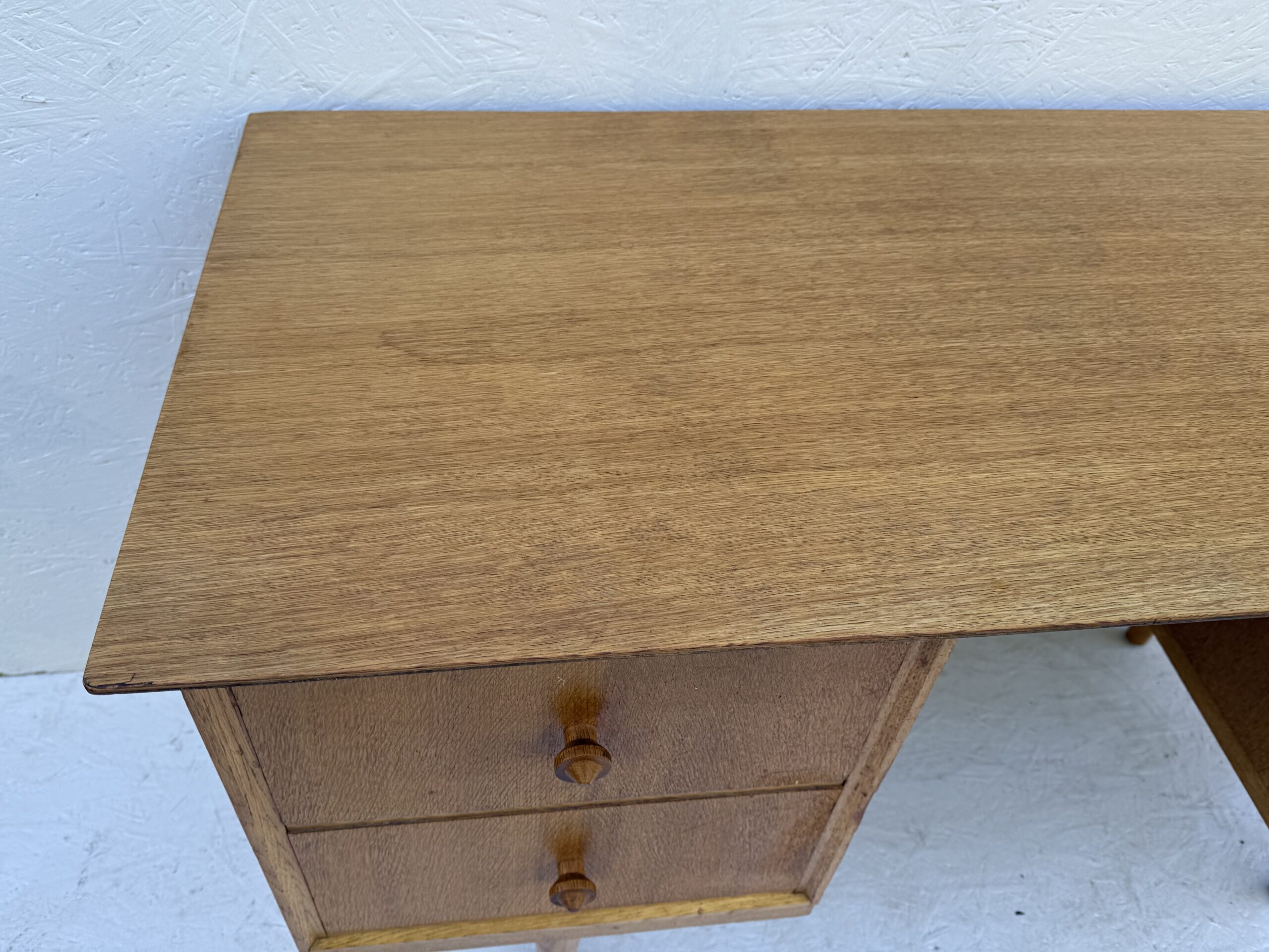 Mid Century Light Oak Desk