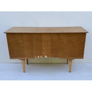 Mid Century Light Oak Desk