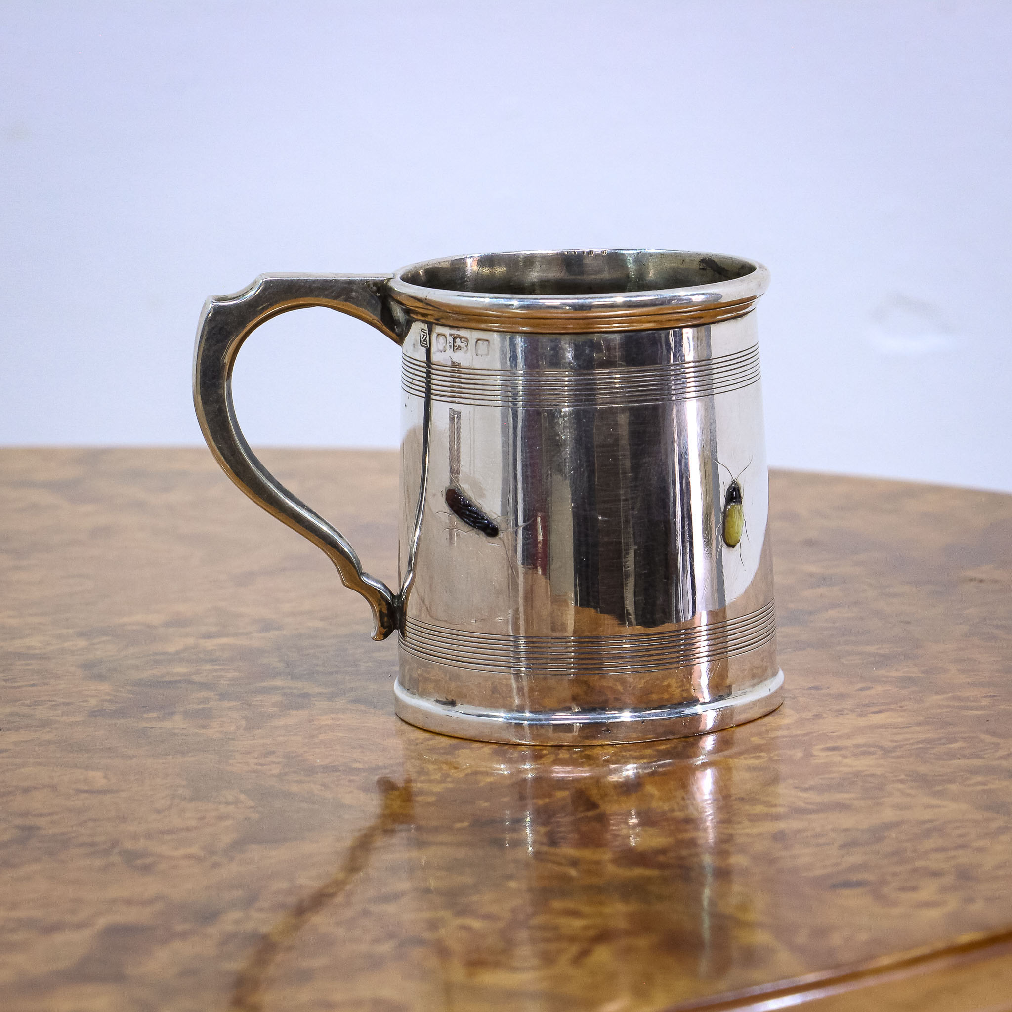 Silver Shibayama Cup by Zimmerman