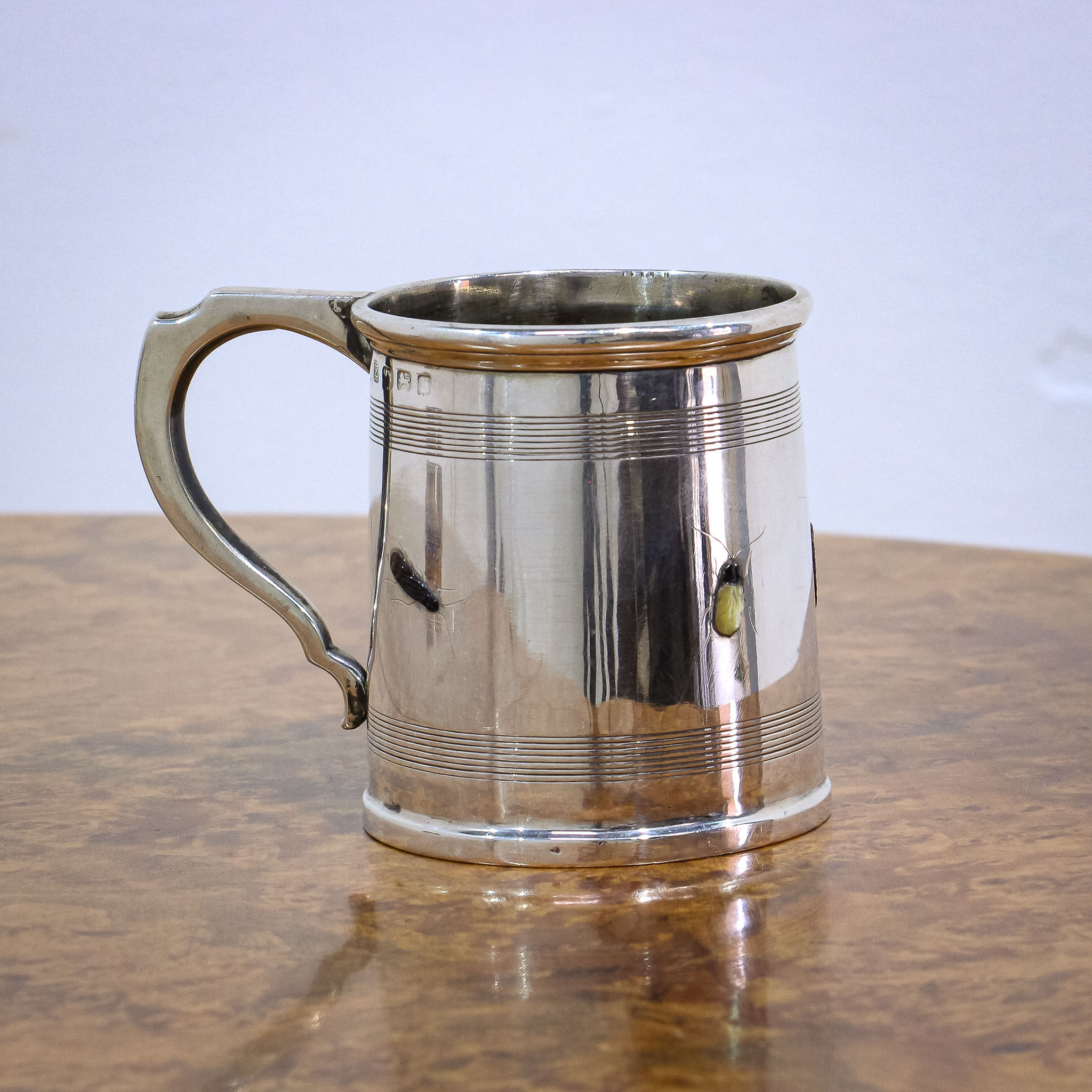 Silver Shibayama Cup by Zimmerman