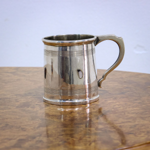 Silver Shibayama Cup by Zimmerman