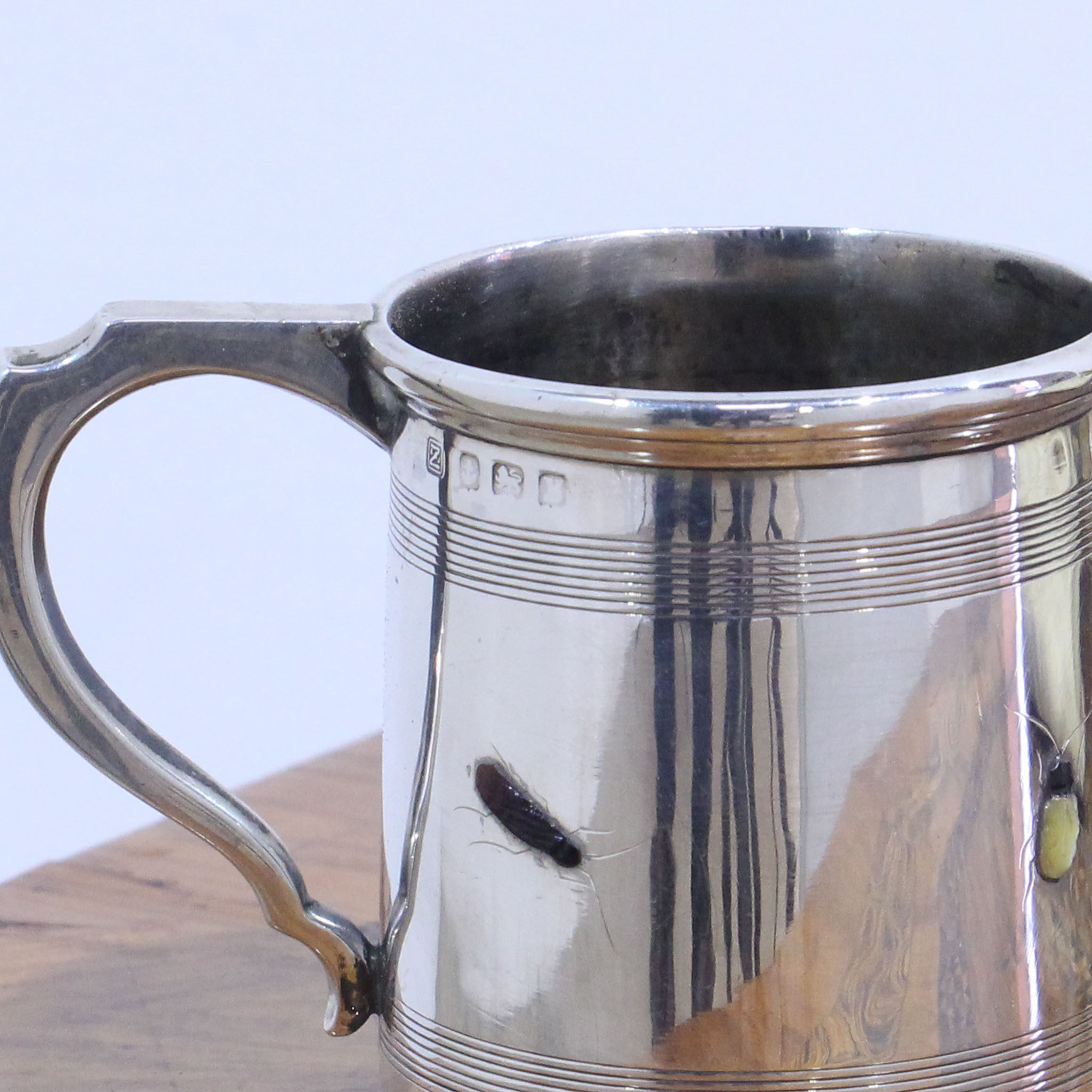 Silver Shibayama Cup by Zimmerman