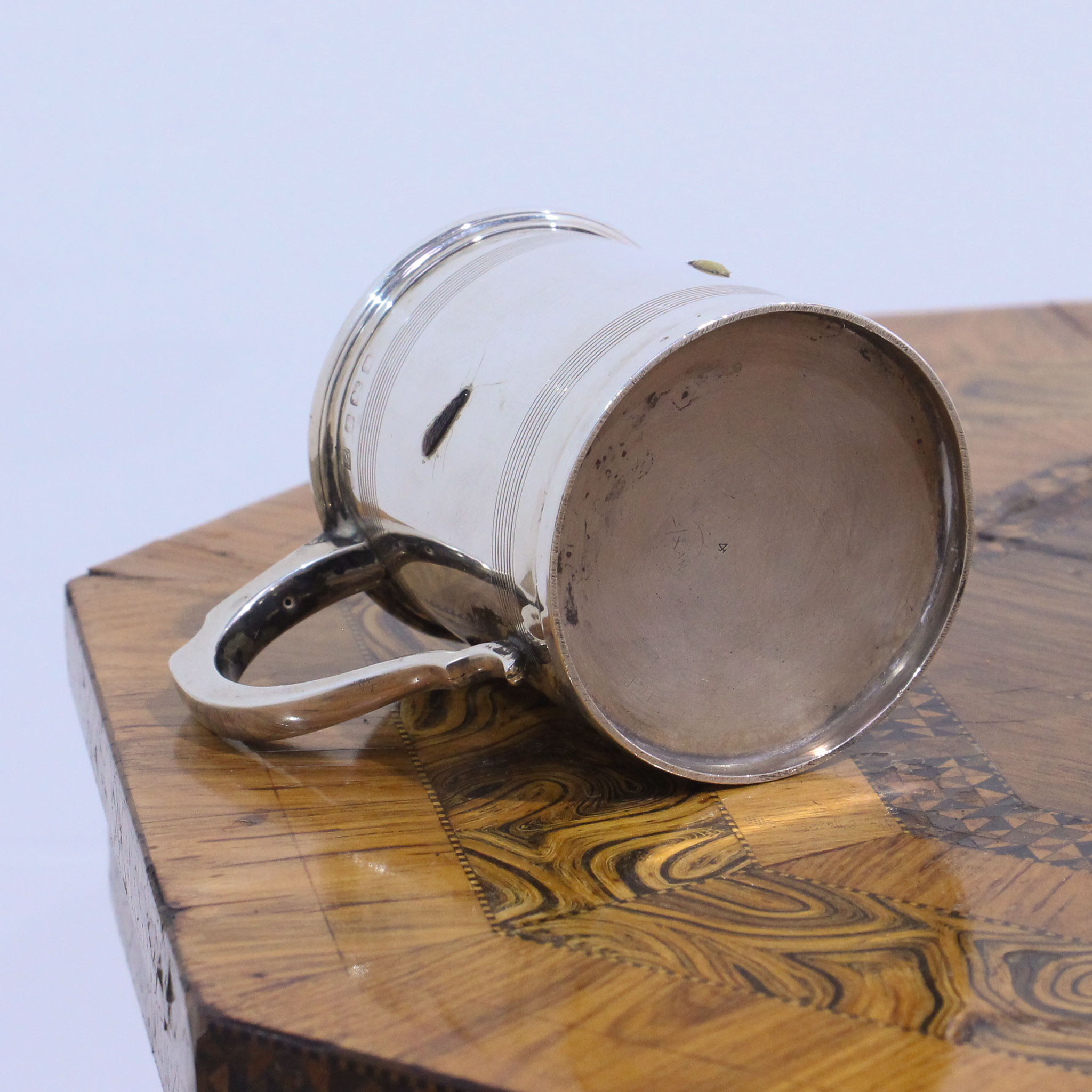 Silver Shibayama Cup by Zimmerman