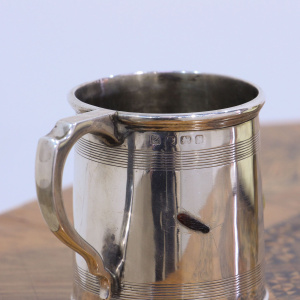 Silver Shibayama Cup by Zimmerman