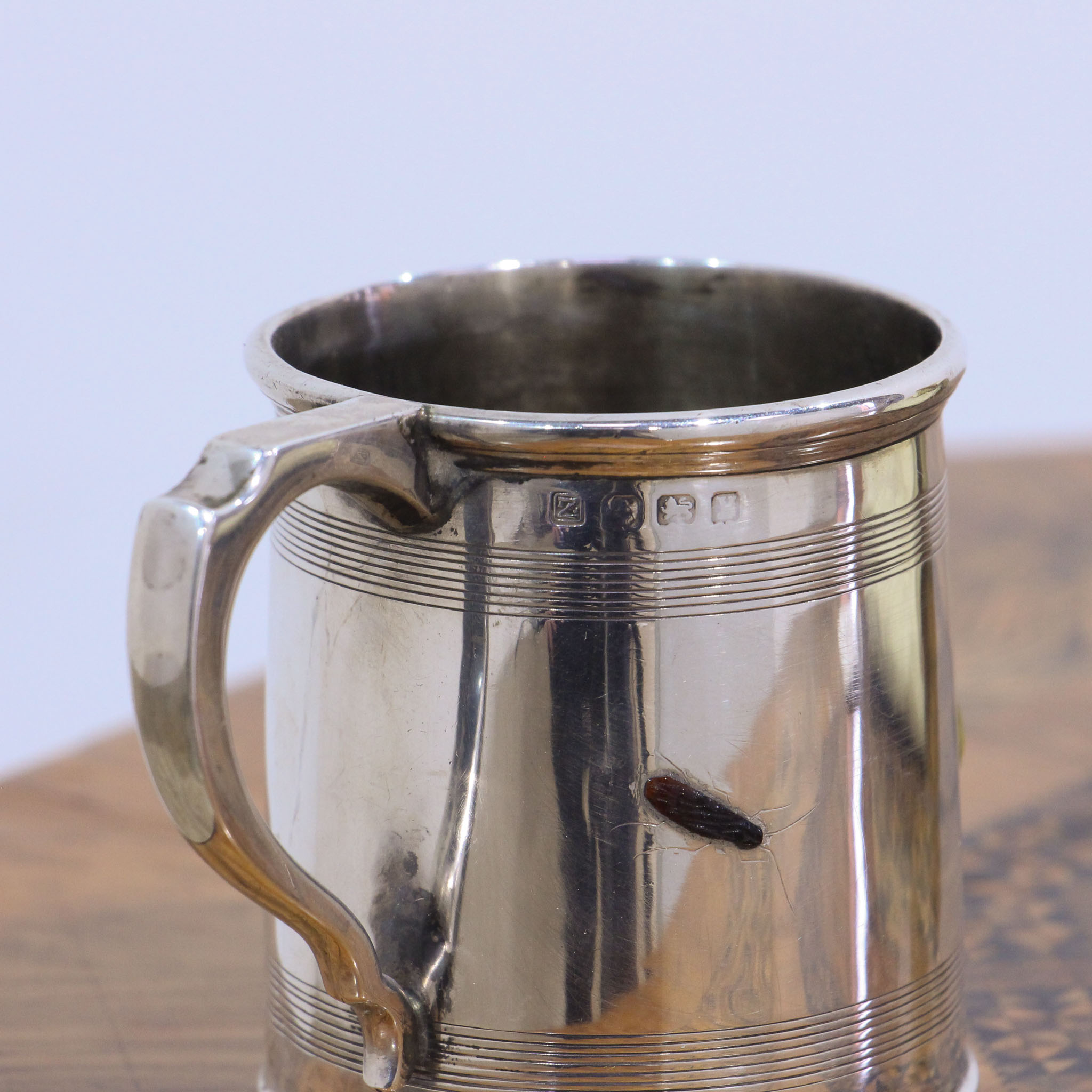 Silver Shibayama Cup by Zimmerman
