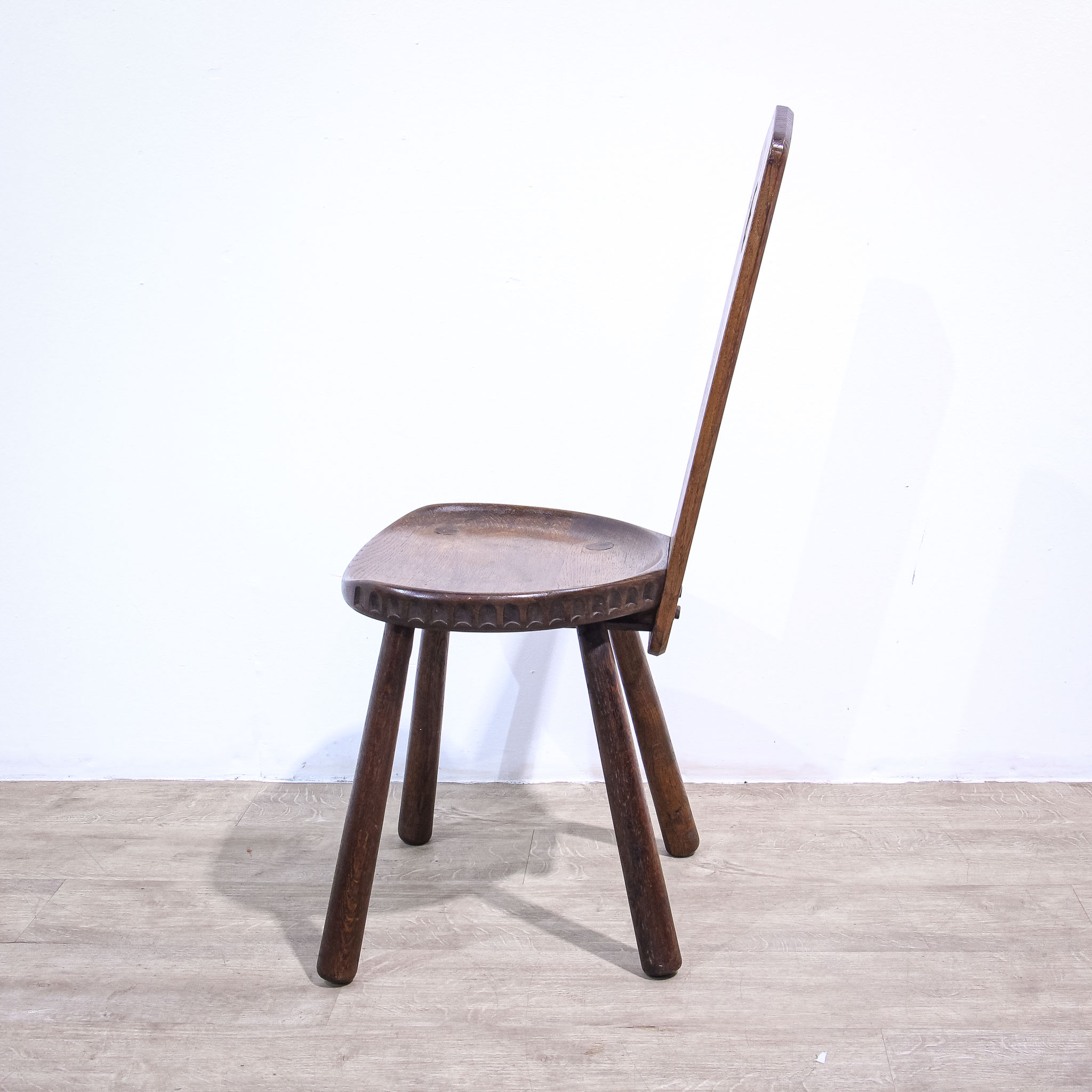 Oak Dining Suite with Table, 4 Chairs & Sideboard