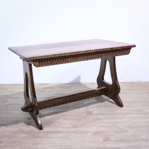 Oak Dining Suite with Table, 4 Chairs & Sideboard
