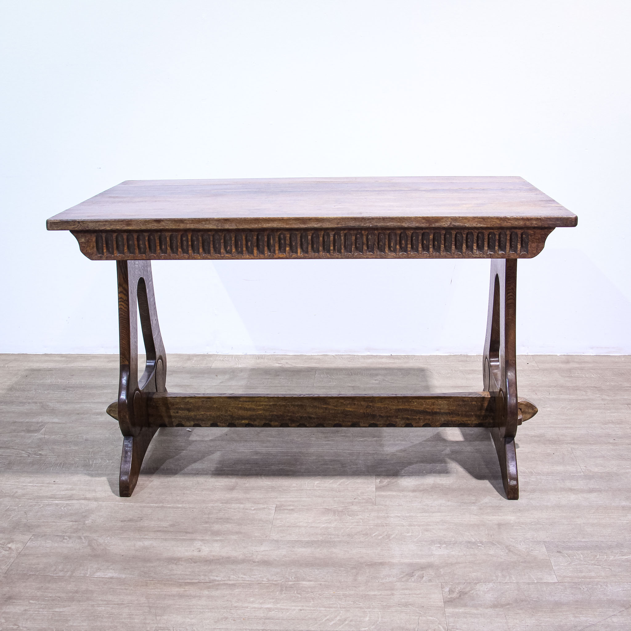 Oak Dining Suite with Table, 4 Chairs & Sideboard