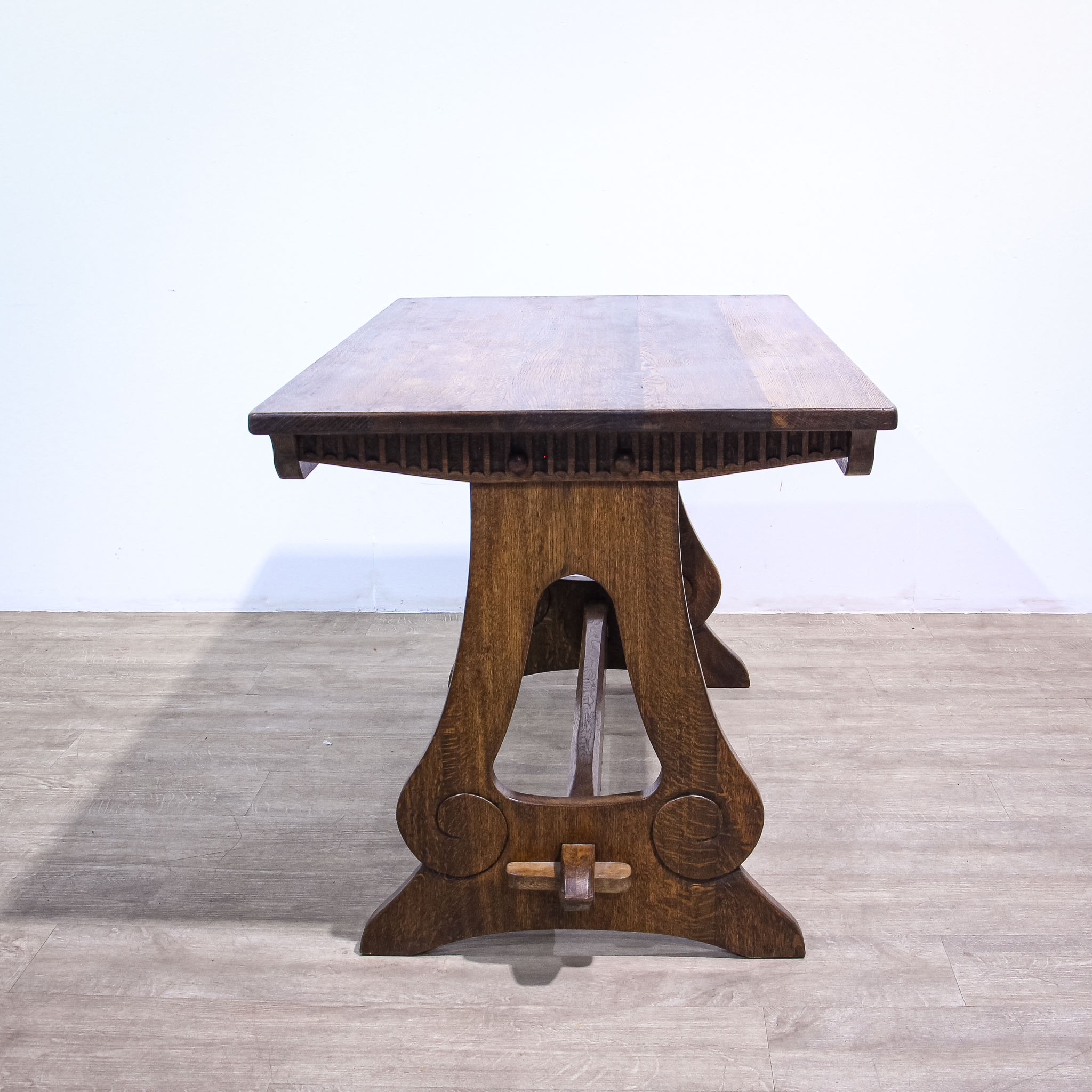 Oak Dining Suite with Table, 4 Chairs & Sideboard