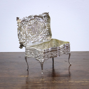William Comyns Sterling Silver Edwardian Box