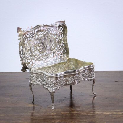 William Comyns Sterling Silver Edwardian Box - Image 8
