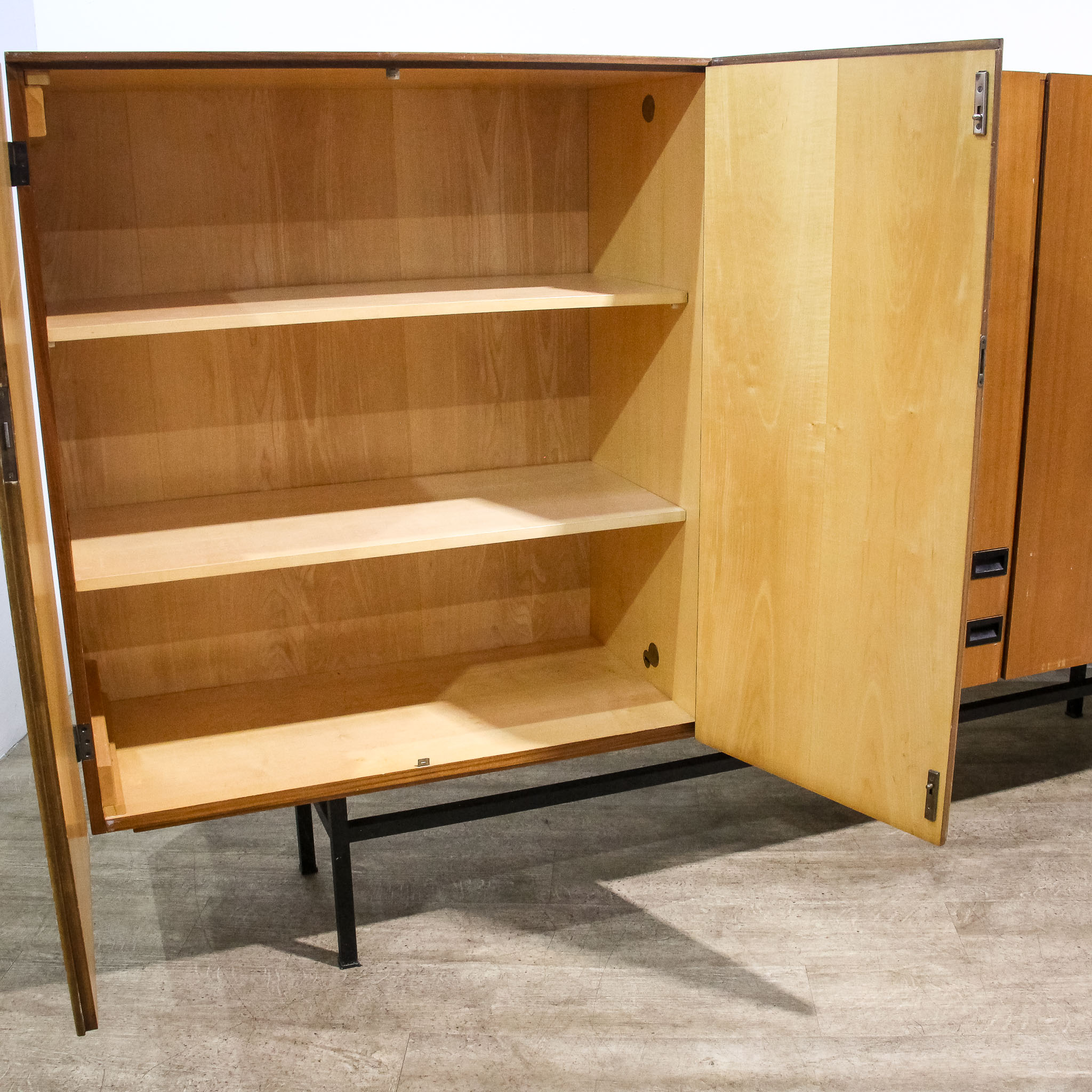 Cees Braakman Large High Mid Century Sideboard