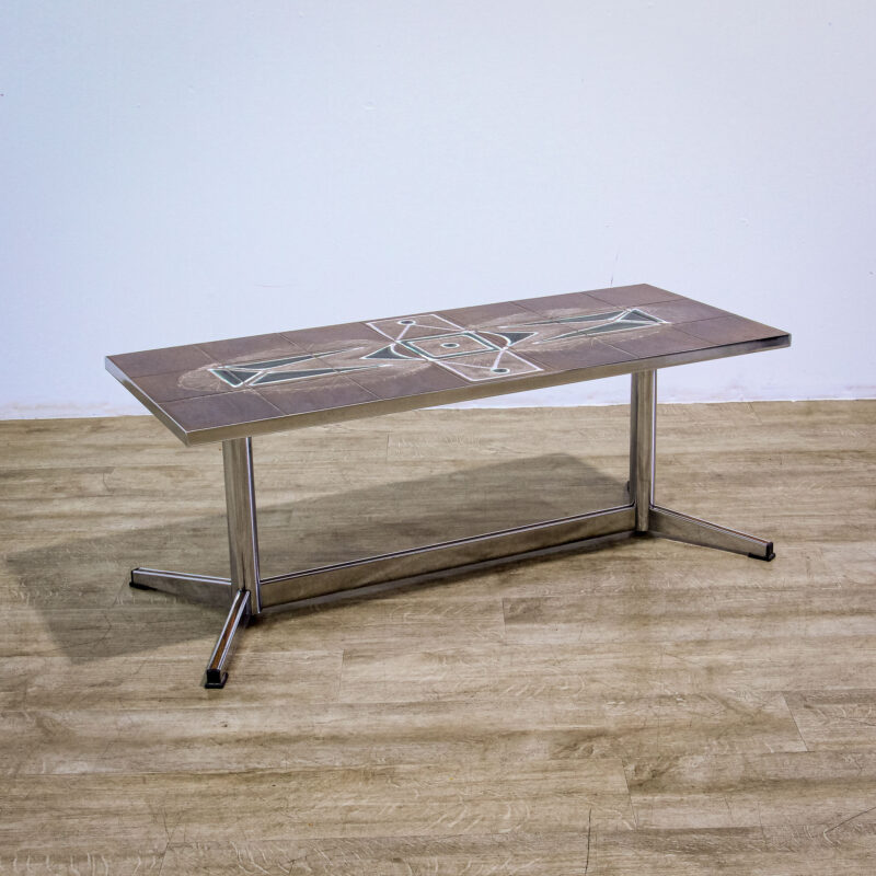 Belarti Style Ceramic Tile Topped Coffee Table