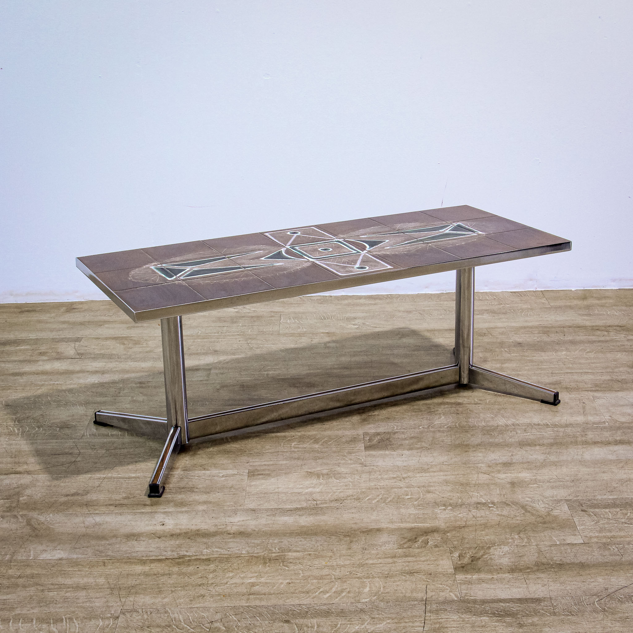 Belarti Style Ceramic Tile Topped Coffee Table