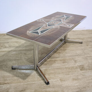 Belarti Style Ceramic Tile Topped Coffee Table