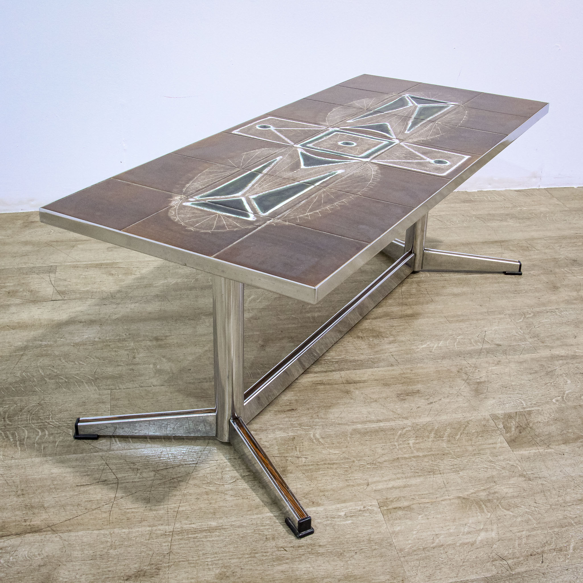 Belarti Style Ceramic Tile Topped Coffee Table